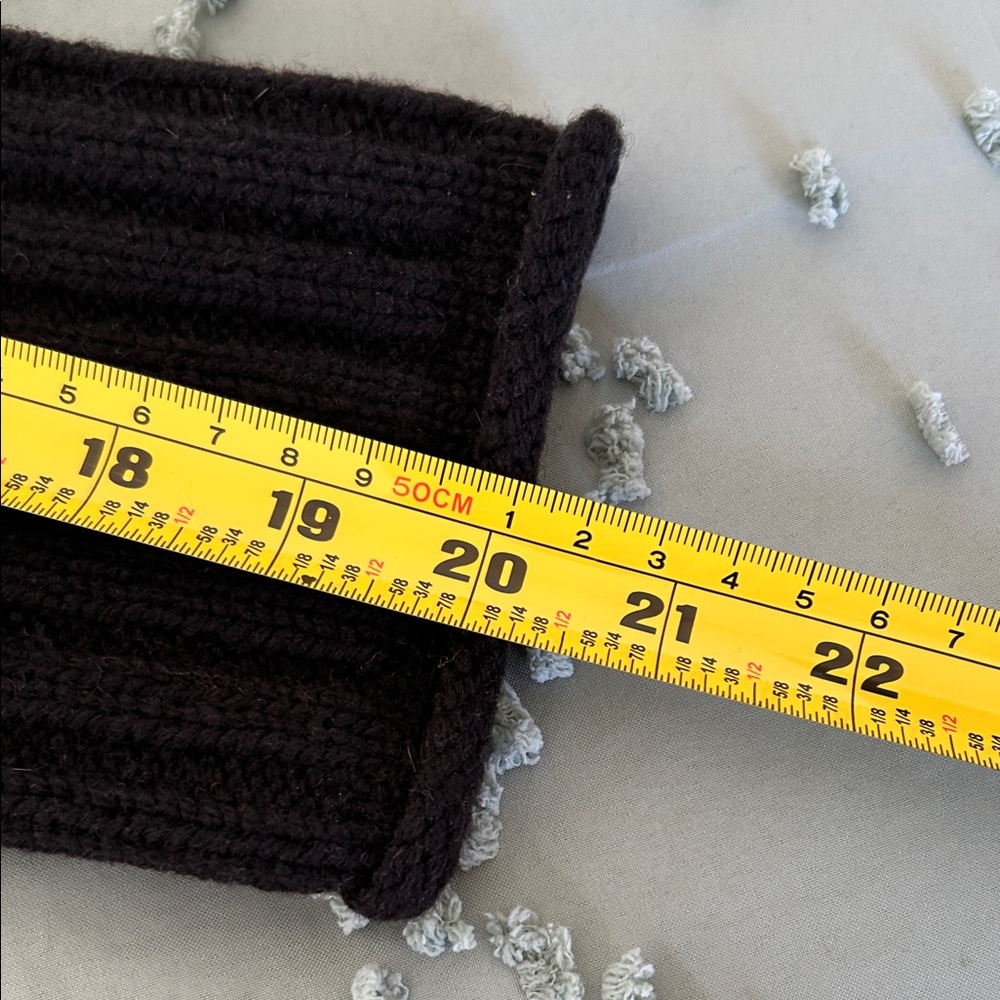 Eddie Bauer Charcoal and Cream Knit Cardigan - Picture 6 of 8